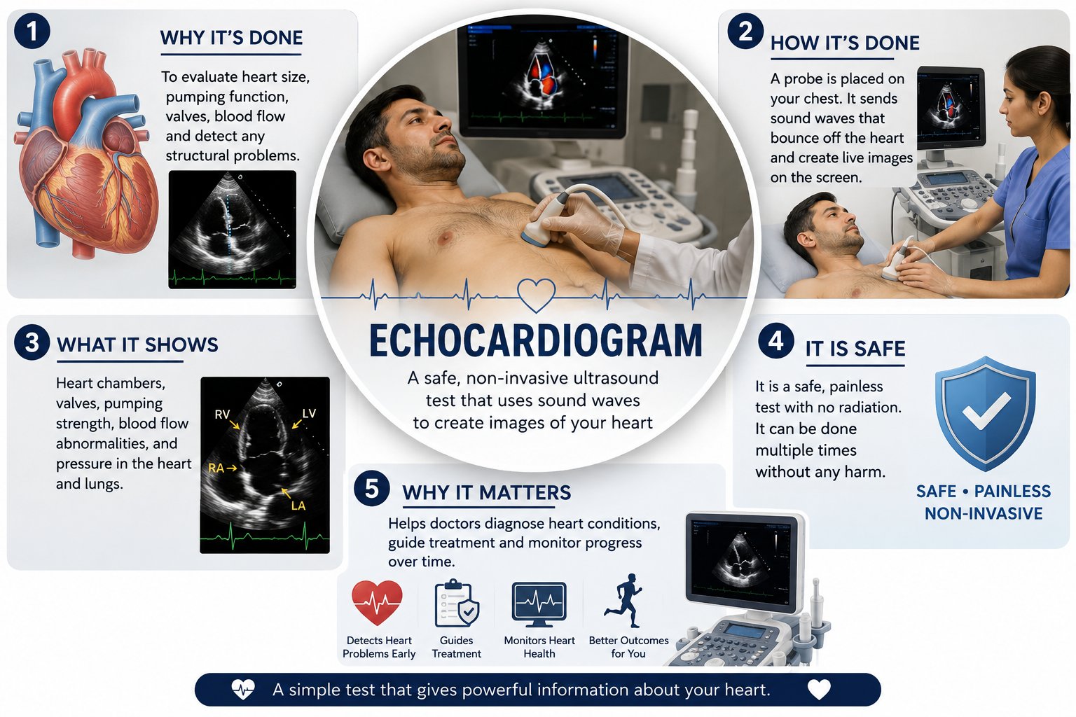 What is an echocardiogram?